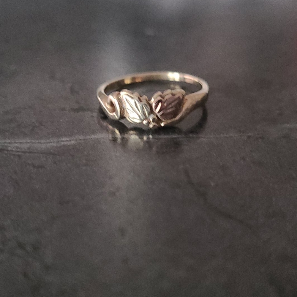 Black hills gold ring